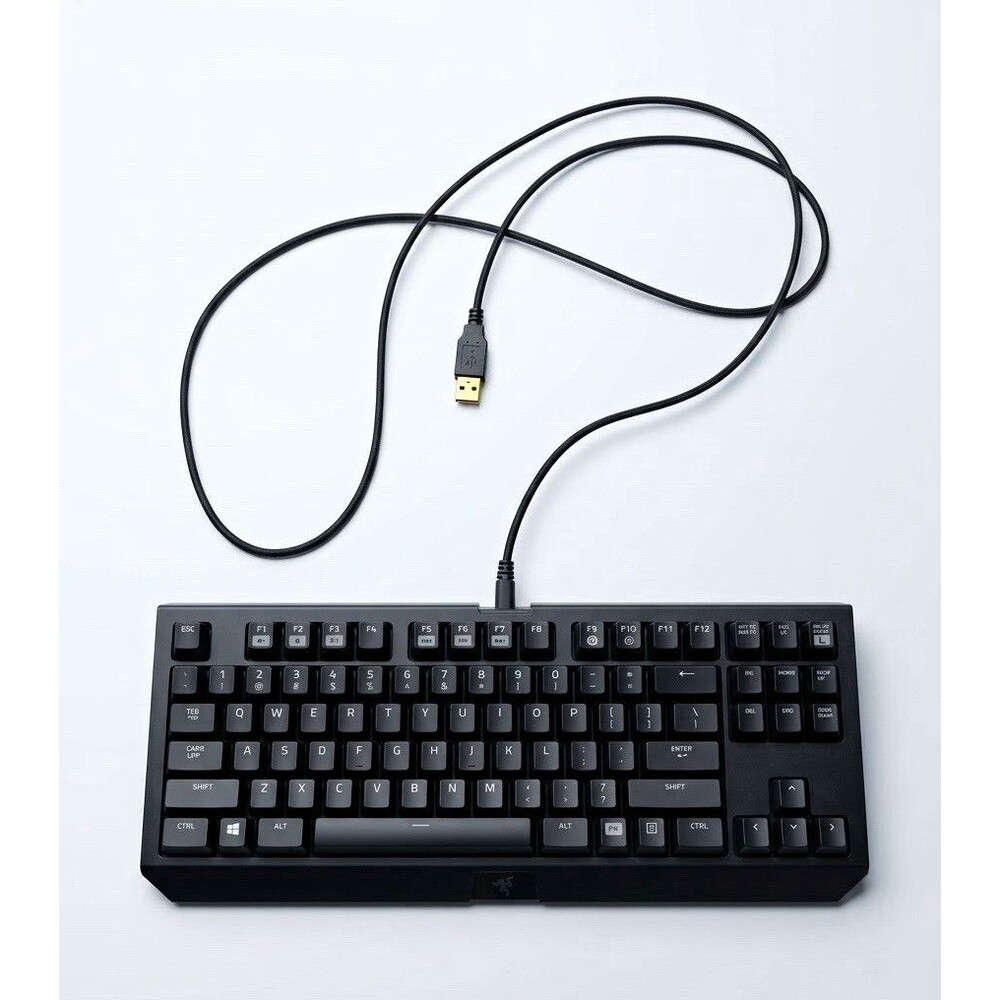 Razer BlackWidow Tournament Edition Wired USB Backlit Gaming Keyboard Black